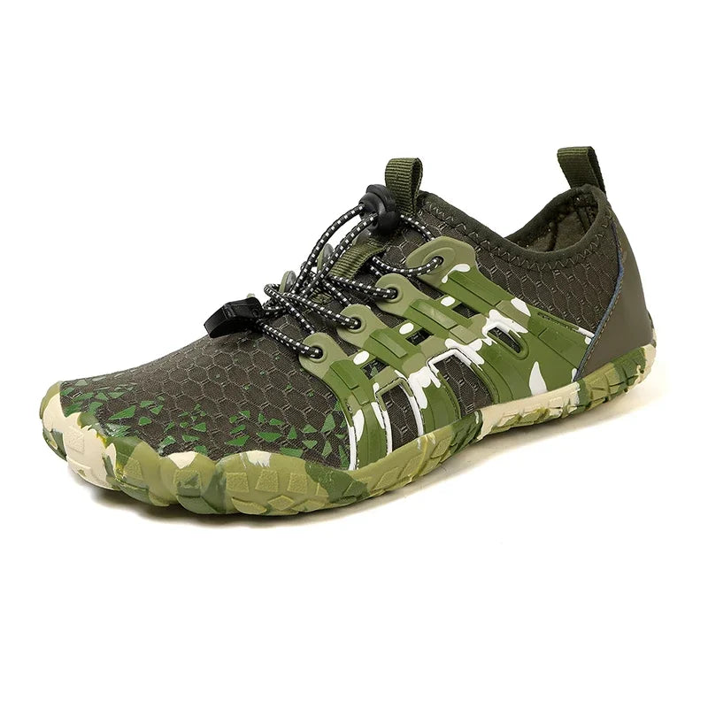 Baskets Aquatiques a Pieds Nus Legeres & Confortables - Unisexe army