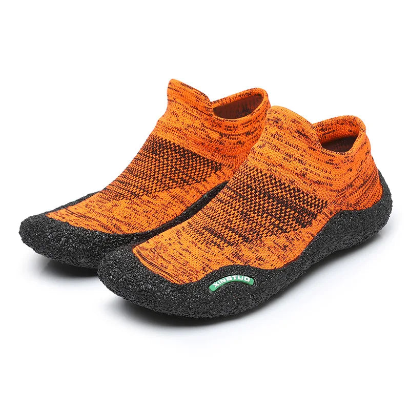 Baskets Pieds Nus Respirantes & Confortables - Unisexe orange