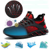 Baskets de Securite Confortables Anti-Crevaison - Unisexe rouge1