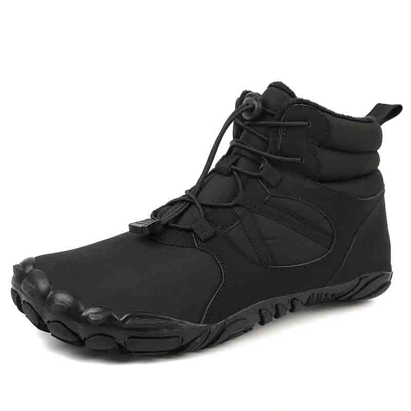 Bottes Pieds Nus Imperméables – Confort et Style pour l’Hiver-noir4