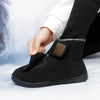  Bottes d'Hiver Chaudes et Confortables avec Fermeture Reglable- Unisexe noir1