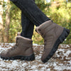 Bottines dHiver Impermeables avec Doublure de Fourrure - Unisexe kaki2
