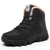 Bottines dHiver Impermeables avec Doublure de Fourrure - Unisexe kaki4