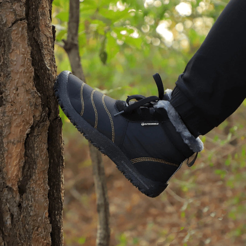 Bottines dHiver Legeres et Doublees en Fourrure - Unisexe noir2