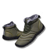 Bottines dHiver Legeres et Doublees en Fourrure - Unisexe olive