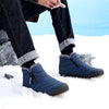 Bottines d'Hiver en Fourrure Douce et Antiderapantes - Unisexe bleu2