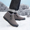 Bottines d'Hiver en Fourrure Douce et Antiderapantes - Unisexe gris1