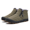Bottines d'Hiver en Fourrure Douce et Antiderapantes - Unisexe vert