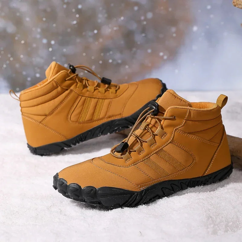 Waterproof barefoot snow slippers 