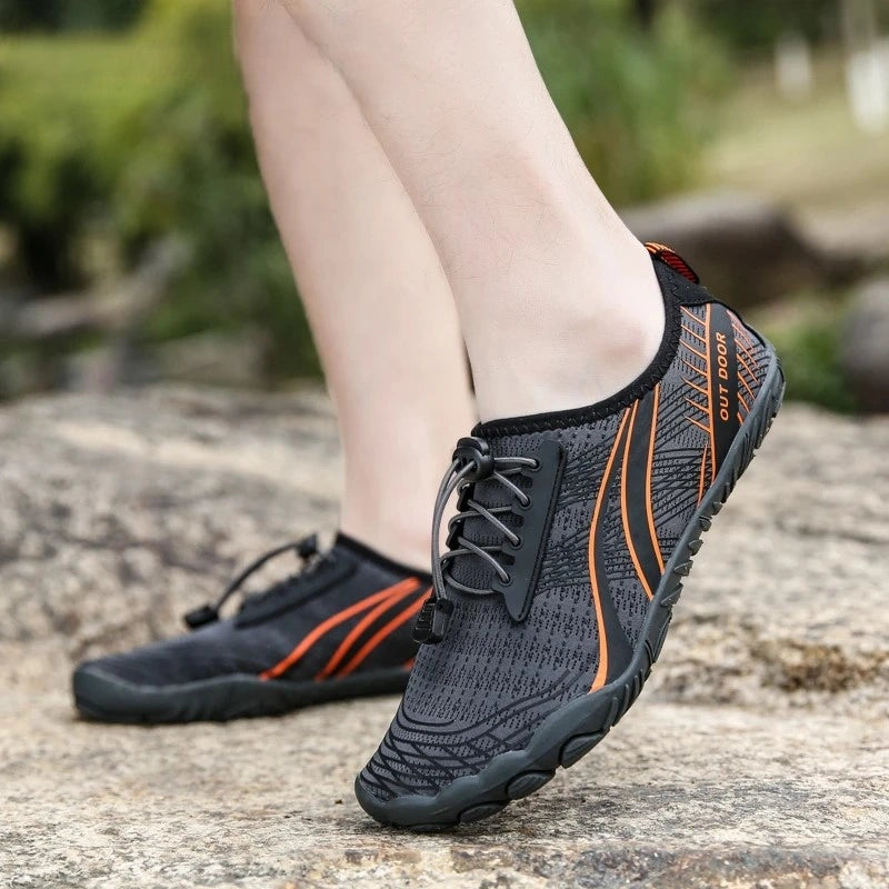 Chaussures Pieds Nus Aquatiques Antiderapantes gris3