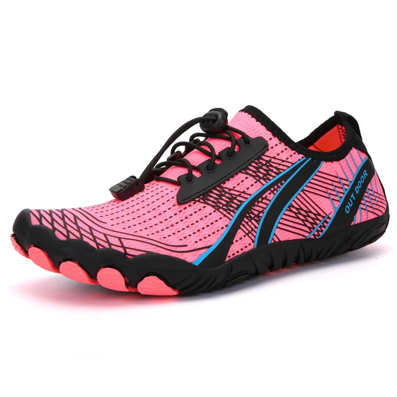 Chaussures Pieds Nus Aquatiques Antiderapantes rose