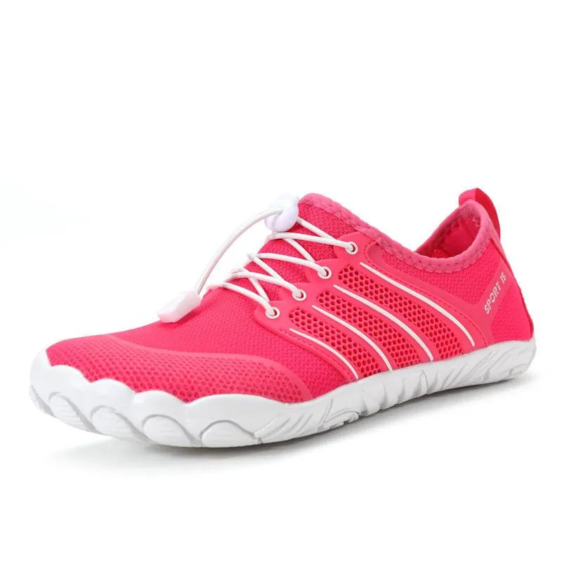 Chaussures Pieds Nus Aquatiques Respirantes rose