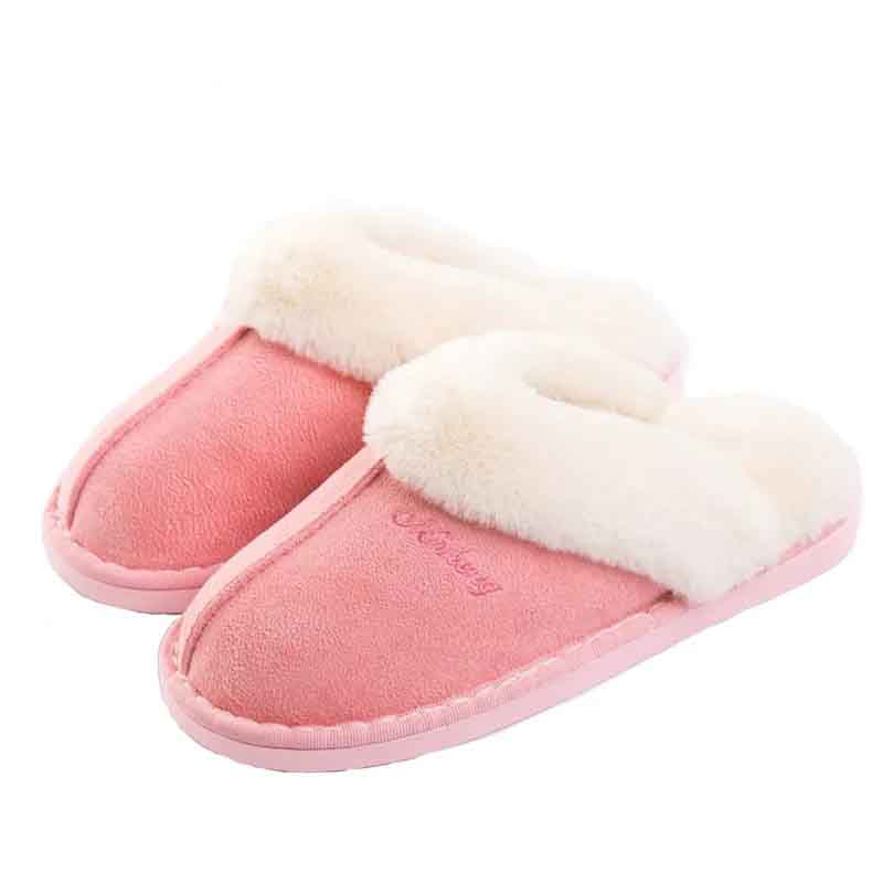 Women's Plush Indoor Warm Slippers