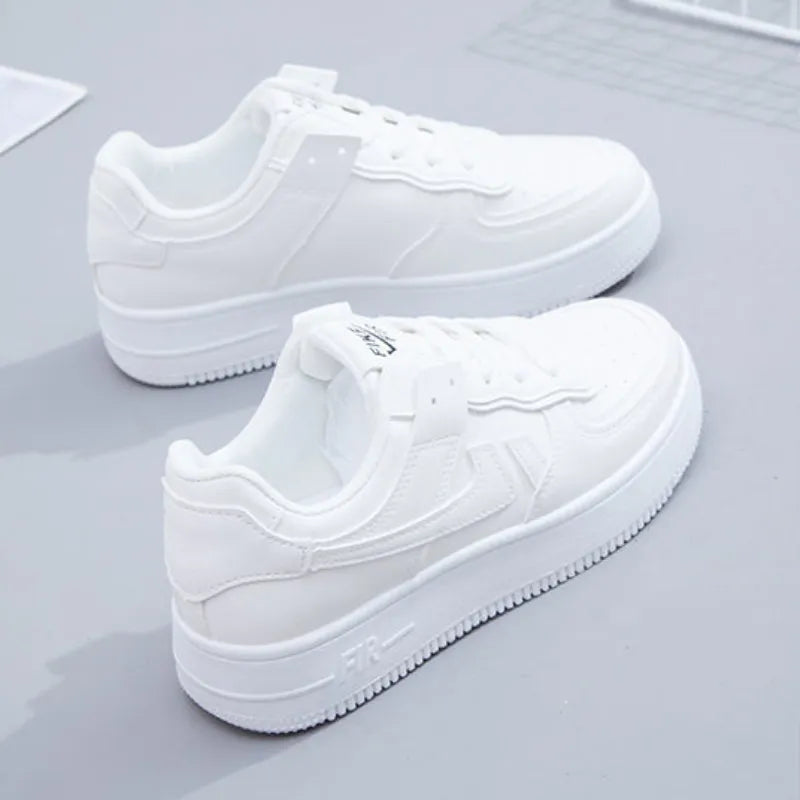 Women's Comfortable, Casual and Breathable Fashion Round Sneakers