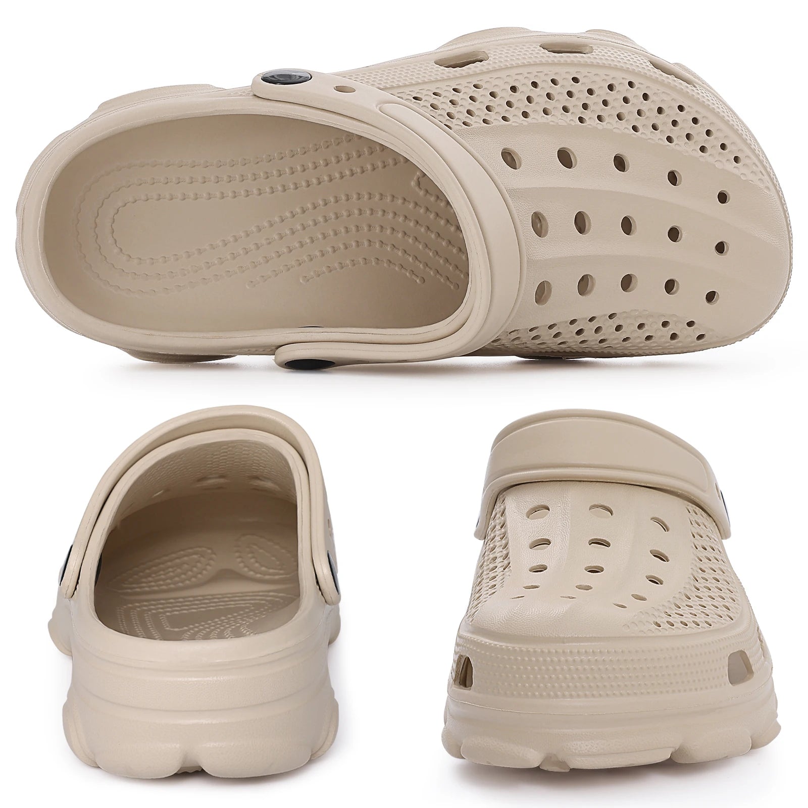 Breathable hole clogs for all activities 