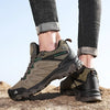 Durable Leather Hiking Shoes for Men