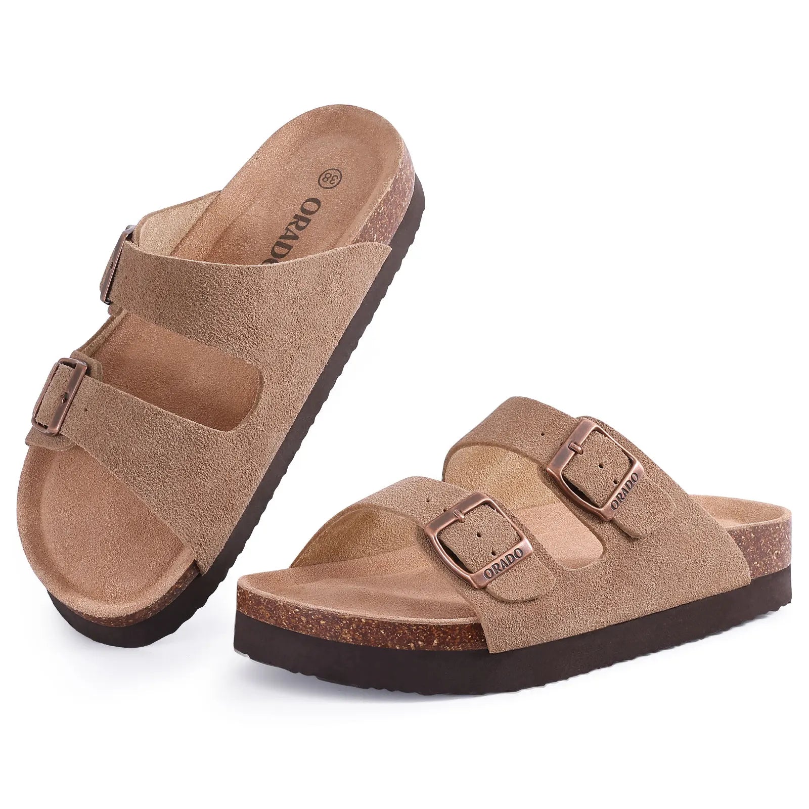 Flat Summer Cork Sandals