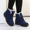 bottines-dhiver-confortables-en-fourrure-et-daim-pour-femmes bleu