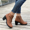 High heel ankle boots