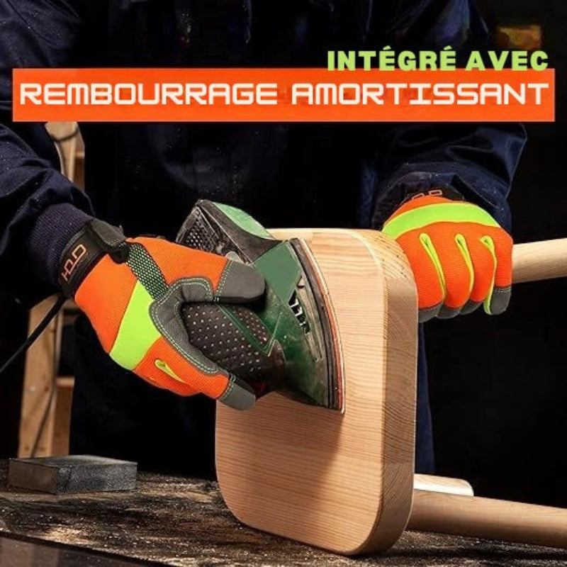 gants de Travail Anti-Vibration & ecran Tactile Compatible - Unisexe7