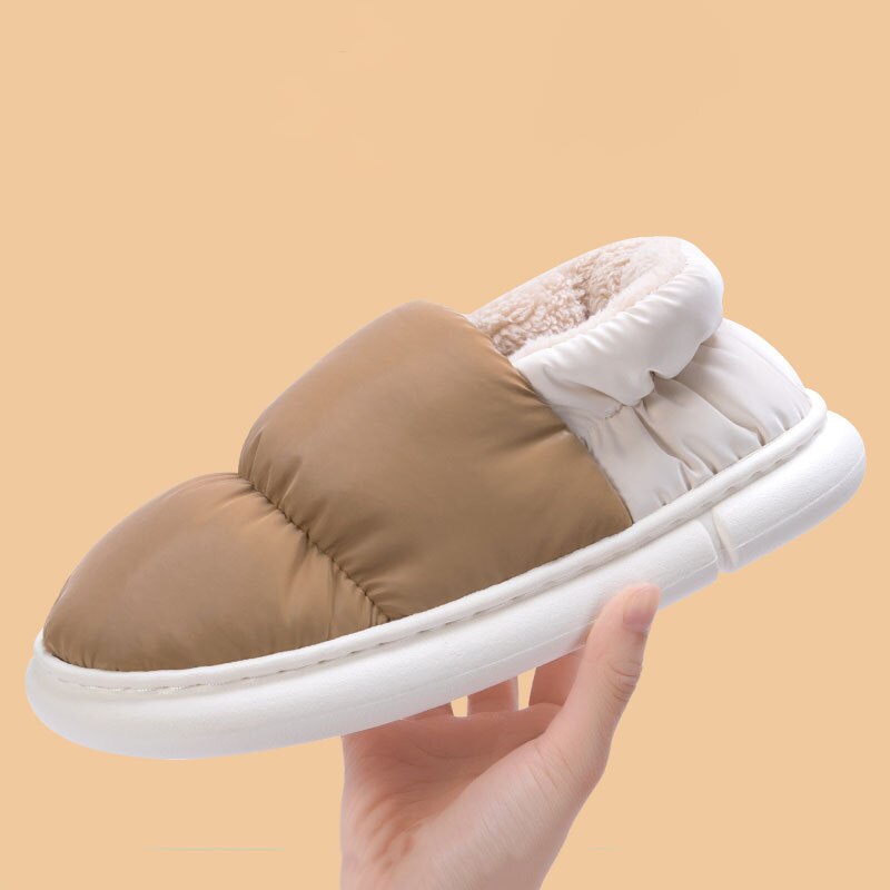 Warm Plush Winter Slippers 